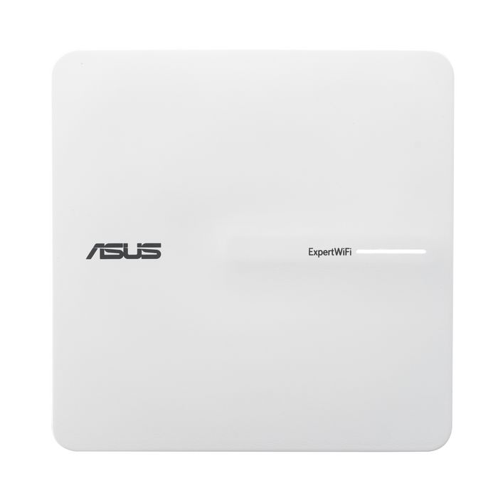 Asus ExpertWiFi EBA63 - Point d'accès WiFi 6 AX3000 Dual-Band avec PoE+, 5 SSIDs, VLAN, AiMesh, gestion facile par app
