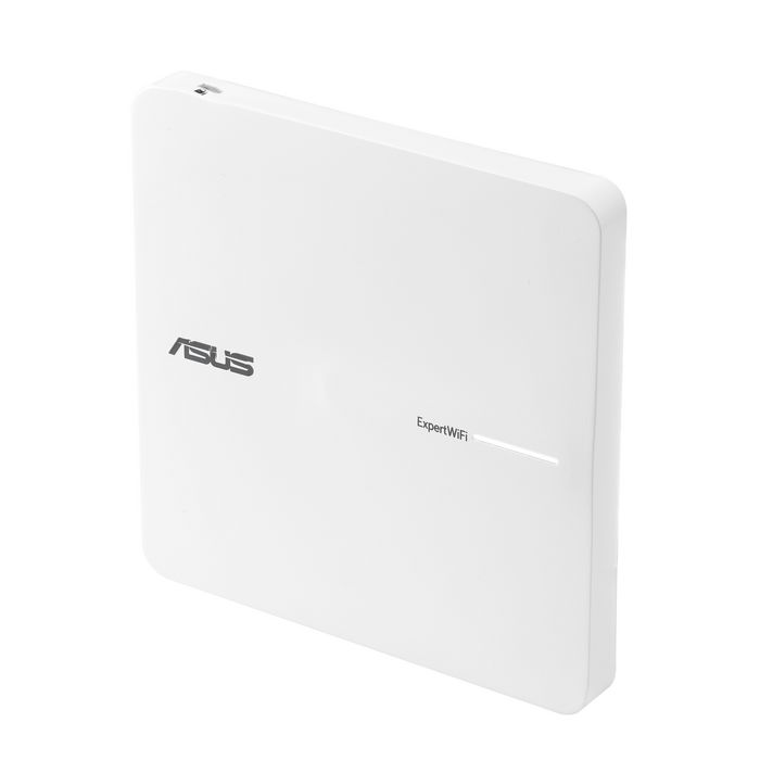 Asus ExpertWiFi EBA63 - Point d'accès WiFi 6 AX3000 Dual-Band avec PoE+, 5 SSIDs, VLAN, AiMesh, gestion facile par app
