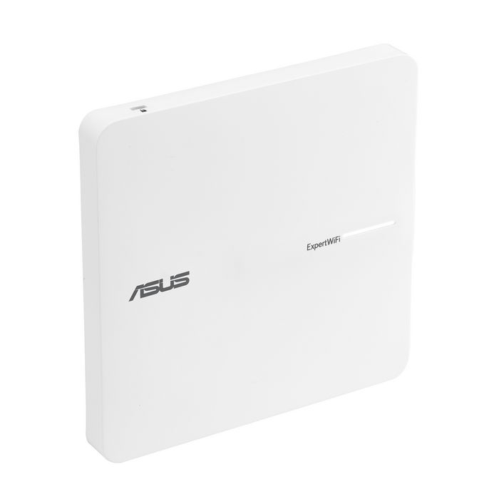 Asus ExpertWiFi EBA63 - Point d'accès WiFi 6 AX3000 Dual-Band avec PoE+, 5 SSIDs, VLAN, AiMesh, gestion facile par app