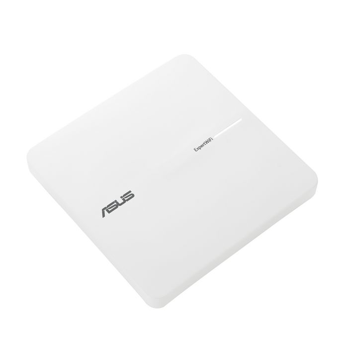Asus ExpertWiFi EBA63 - Point d'accès WiFi 6 AX3000 Dual-Band avec PoE+, 5 SSIDs, VLAN, AiMesh, gestion facile par app