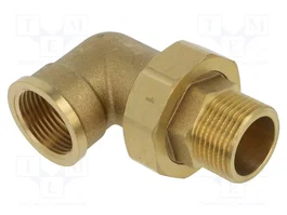 GEBO Coude à 90° G 1" en laiton CW617N
