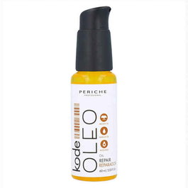 Periche Oil Kode Oleo 60 ml - Huile capillaire réparatrice intensive à l'huile d'argan, de marula et d'avocat pour cheveux hydratés, nourris et fortifiés