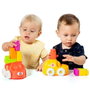 Molto - Voiture d'activités éducative avec 5 blocs pour enfants dès 1 an - Modèles assortis