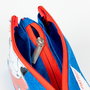 Paw Patrol Porte-tout triple Patrulla Canina en polyester - 22,5 x 21,5 x 2 cm