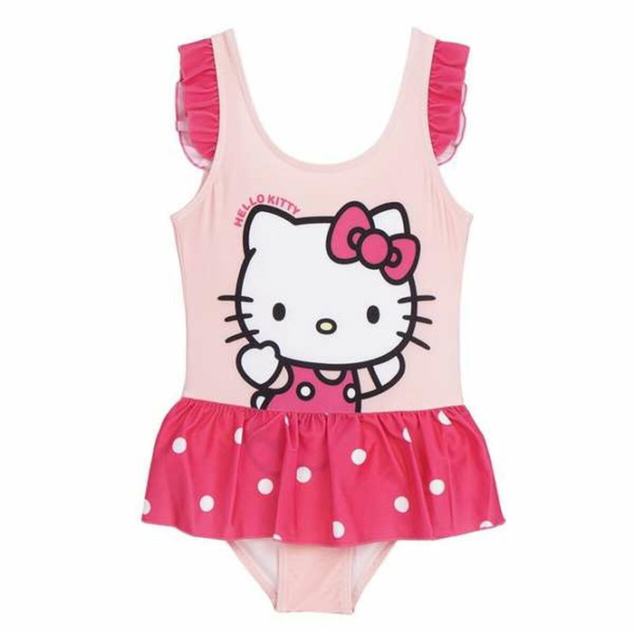 Maillot de Bain Fille Hello Kitty Rose clair Maillot de Bain Fille Hello Kitty Rose clair
