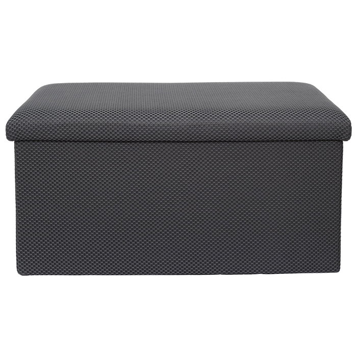 Home Deco Factory Pouf Pliable Atom Gris Home Deco Factory Pouf Pliable Atom Gris