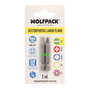 WOLFPACK LINEA PROFESIONAL Jeu de 2 embouts plats longs 6 mm
