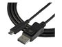 StarTech.com Adaptateur USB-C vers DisplayPort 8K 30Hz - Compatible Thunderbolt 3 1m (CDP2DP141MB)
