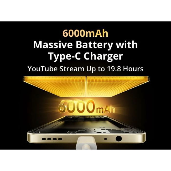 Smartphone Realme Note 70T 6,74" Octa Core 4 GB RAM 64 GB Or