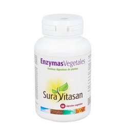 SURA VITASAN Enzymas Vegetales 60 capsules