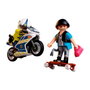 Playmobil City Action Course-poursuite en moto 72079, 17 pièces