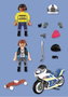 Playmobil City Action Course-poursuite en moto 72079, 17 pièces