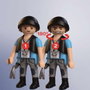 Playmobil City Action Course-poursuite en moto 72079, 17 pièces