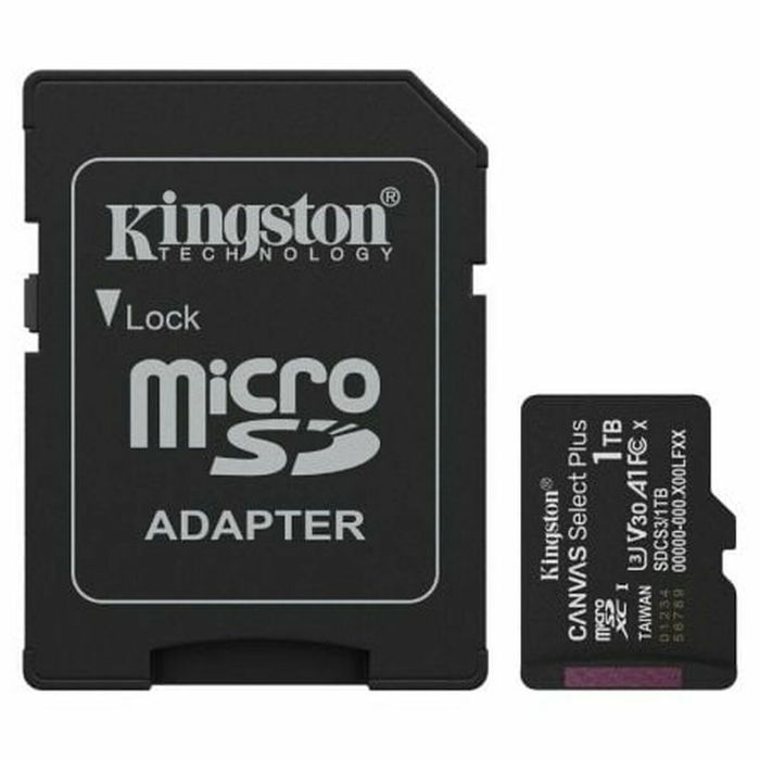 Carte Mémoire Micro SD avec Adaptateur Kingston SDCS3/1TB 1 TB