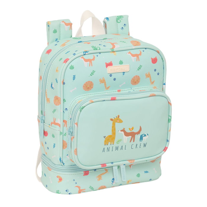 Cartable Safta Pandi Bleu clair 22 x 27 x 10 cm Cartable Safta Pandi Bleu clair 22 x 27 x 10 cm