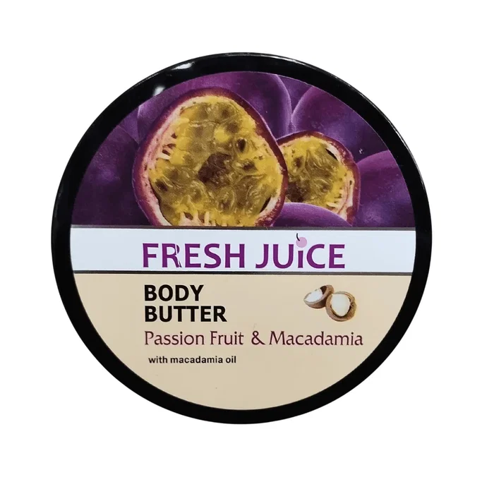 Fresh Juice Beurre corporel hydratant Fruit de la passion & Macadamia 225 ml Fresh Juice Beurre corporel hydratant Fruit de la passion & Macadamia 225 ml