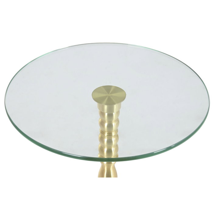 Table d'appoint Home ESPRIT Blanc Doré 41 x 41 x 53 cm