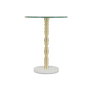 Table d'appoint Home ESPRIT Blanc Doré 41 x 41 x 53 cm