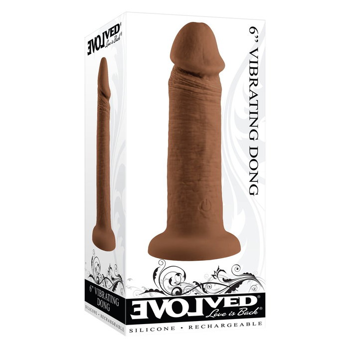 Gode réaliste Evolved Silicone Ø 4,8 cm (15,2 cm)