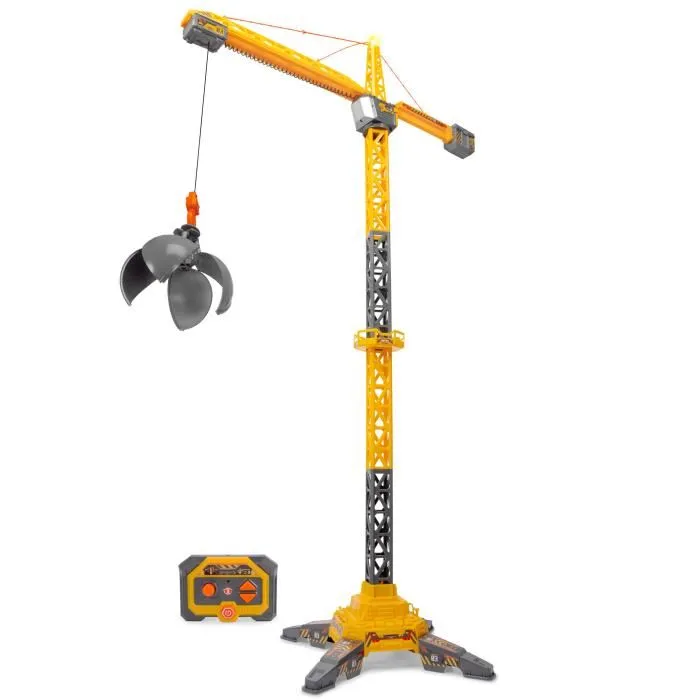Smoby Grue de Construction Jouet Télécommandée Dickie 203729023, 150 cm, Radio-Commande Smoby Grue de Construction Jouet Télécommandée Dickie 203729023, 150 cm, Radio-Commande