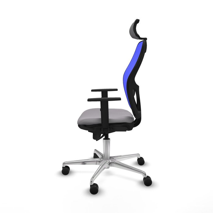 Piqueras y Crespo 1D086N2 Chaise de Bureau avec Appui-tête Gris Piqueras y Crespo 1D086N2 Chaise de Bureau avec Appui-tête Gris