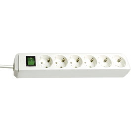 Brennenstuhl Multiprise ECO-Line 6 prises blanc 1,5m