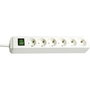 Brennenstuhl Multiprise ECO-Line 6 prises blanc 1,5m