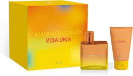 Mandarina Duck Set Vida Loca, Eau De Toilette 100 ml et Lait Corporel 50 ml