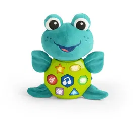 Baby Einstein Neptune - Tortue Peluche Jouet d'Éveil Musical pour Bébé 6 Mois et Plus - 50 Mélodies, 3 Langues, Lumières