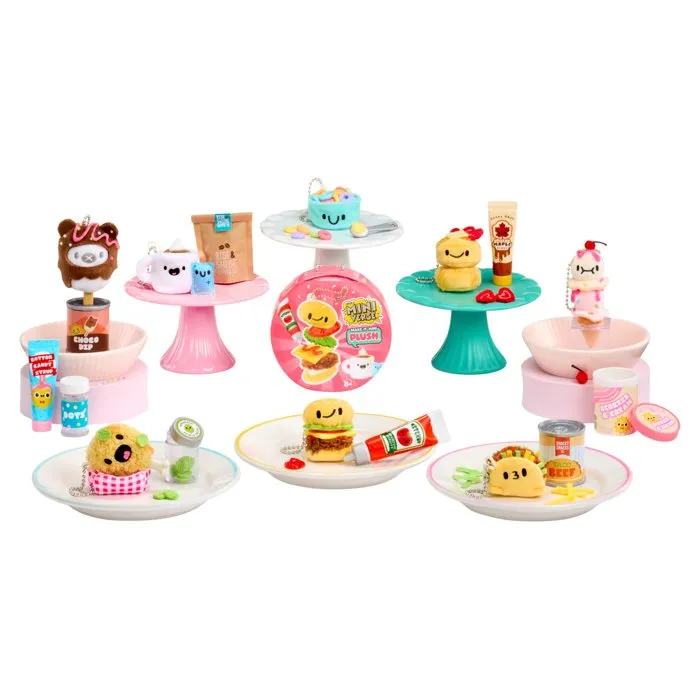 MGA Miniverse Make It Mini Plush - Peluches à collectionner thème nourriture MGA Miniverse Make It Mini Plush - Peluches à collectionner thème nourriture