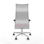Piqueras y Crespo Chaise de Bureau Albacete Bordeaux et Blanc
