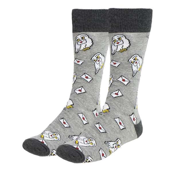 Cerdà - T3845 - Pack de 3 paires de chaussettes Harry Potter - Taille 38/45