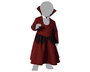 Déguisement Vampiresse Bordeaux Avec Détails en Dentelle Pour Bébé Fille 6-12 Mois - Costume Bébé Condessa pour Halloween