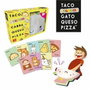 Ludilo Taco Peluche avec 65 cartes et manopla