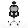 Piqueras y Crespo Chaise de Bureau Jorquera 1D086N1 Vert Olive
