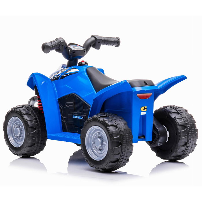 TACHAN - Quad Honda 6V pour enfants avec klaxon, phares avant et roues à suspension - Jeu éducatif multilingue - À partir de 18 mois TACHAN - Quad Honda 6V pour enfants avec klaxon, phares avant et roues à suspension - Jeu éducatif multilingue - À partir de 18 mois