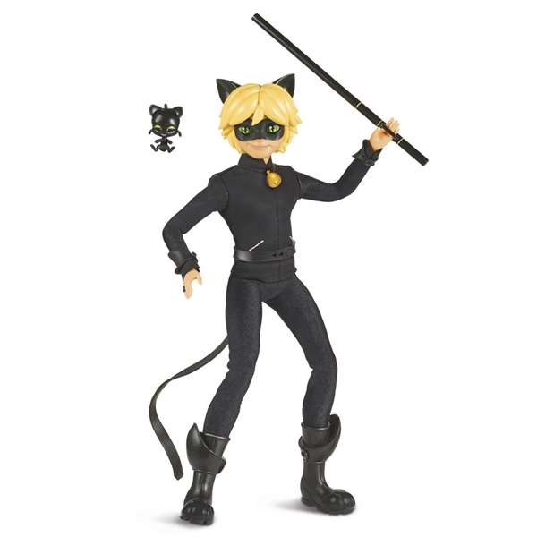 Miraculous - Poupée de mode Ladybug et Chat Noir 26 cm - Modèles assortis - Toy Partner