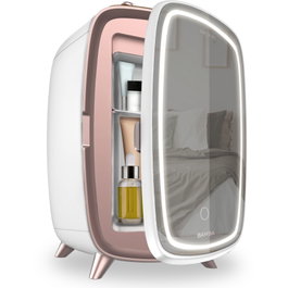 Cecotec CoolingBeauty 6000 Mini Réfrigérateur à Cosmétiques Miroir 6 L