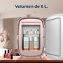 Mini Réfrigérateur à Cosmétiques Cecotec CoolingBeauty 6000 Miroir 18 W 6 L
