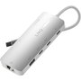 Hub USB Linq Byelements LQ49081PS Blanc Gris
