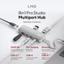 Hub USB Linq Byelements LQ49081PS Blanc Gris