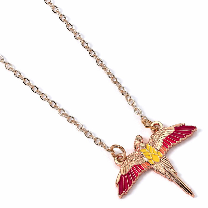 THE CARAT SHOP - Pendentif Fawkes - Phénix Harry Potter - Alliage de zinc - Bijou de collection THE CARAT SHOP - Pendentif Fawkes - Phénix Harry Potter - Alliage de zinc - Bijou de collection