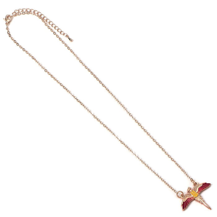 THE CARAT SHOP - Pendentif Fawkes - Phénix Harry Potter - Alliage de zinc - Bijou de collection THE CARAT SHOP - Pendentif Fawkes - Phénix Harry Potter - Alliage de zinc - Bijou de collection