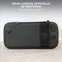 Turtle Beach PlayTrek Étui fin pour Nintendo Switch 2 - Gris anthracite, coque rigide EVA, rangement cartes