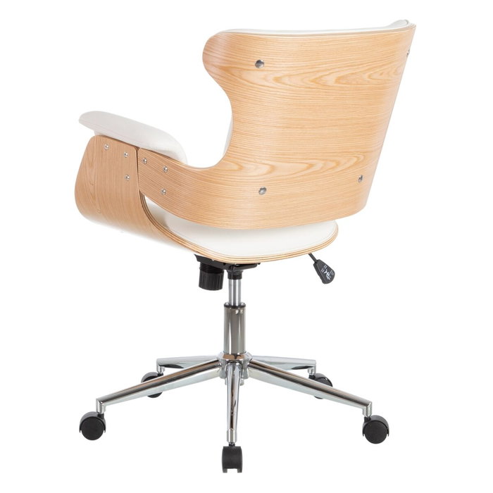 BigBuy Home Fauteuil Blanc Naturel
