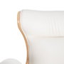 BigBuy Home Fauteuil Blanc Naturel