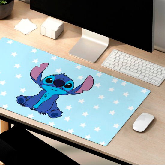 ERT GROUP Tapis de souris gaming Stitch Disney - Dimension 80x40cm