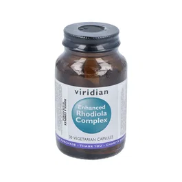 VIRIDIAN Rhodiola Complex 30 capsules végétaliennes