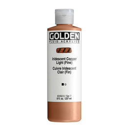Golden Peinture Acrylique Fluid Iridiscente cob. Claro (Fino)