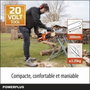 Dual Power Tronçonneuse sur batterie 20V 30cm